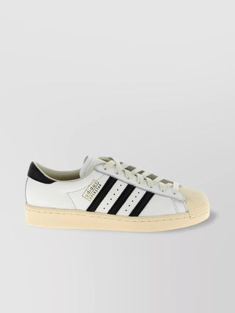 adidas leather superstar vintage low-top sneakers