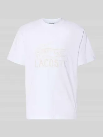 Lacoste Regular Fit T-Shirt aus reiner Baumwolle in Weiss, Gr&ouml;&szlig;e XXXL