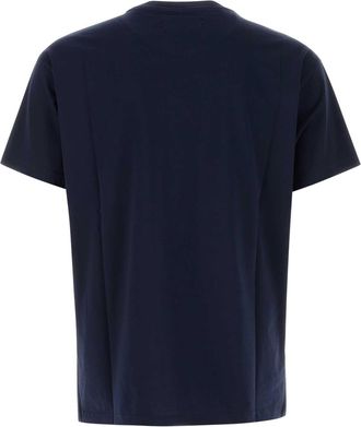 Vivienne Westwood Mens Midnight Blue Cotton T-Shirt Navy Exterior Exterior: T-shirts And Polos