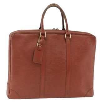 Louis Vuitton Pre-owned Epi Business Bag - - Pre-owned - Donna - Marrone - ONE SIZE