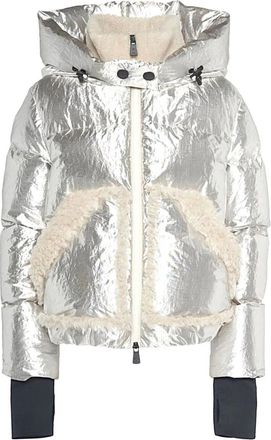 Moncler Eulimene Giubbotto Jas - Dames - Gewatteerde jassen - Grijs - XS - Jassen