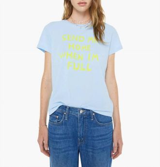 Mother Boxy Goodie Goodie Tee In Send Me Home