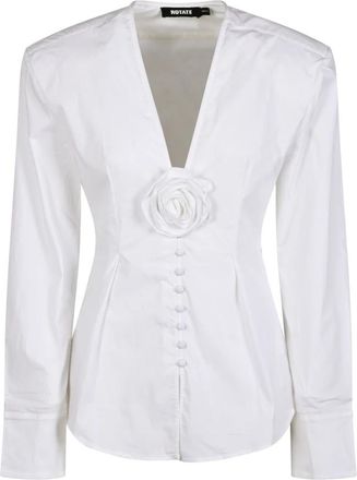 Rotate Blouses - Dames - Blouses - Wit - L - Overhemden