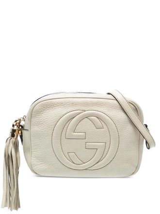 Gucci 2016-2025 Soho Disco leren crossbodytas - Wit