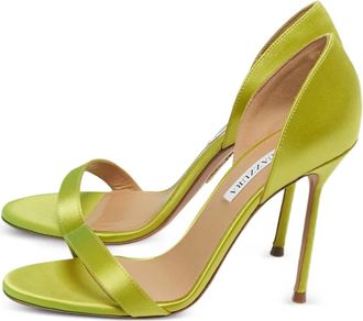Aquazzura Sandali Uptown DOrsay - Verde