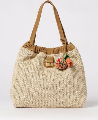 Marc Jacobs Borsa The Cristina Marc Jacobs in rafia e camoscio
