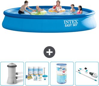 Intex Piscina Easy Set Redonda - 457x84 Cm - 7-piezas S31220