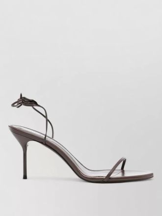 PARIS TEXAS heel sandals ankle strap leather sole