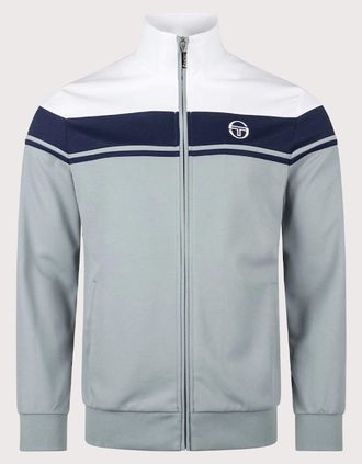 Sergio Tacchini Mens Sergio Tacchini Damarindo Track Jacket - Grey - Size: Regular/40