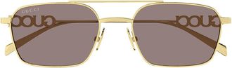 Gucci Sunglasses Gg1804 S 003 Gold/Brown Women