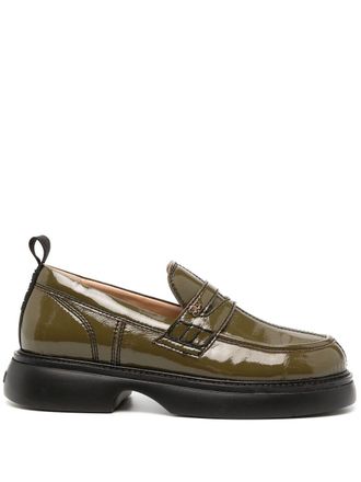 最終値下げ　GANNI パテントローファー　37 Ganni Loafers − Sale: up to −70% | Stylight