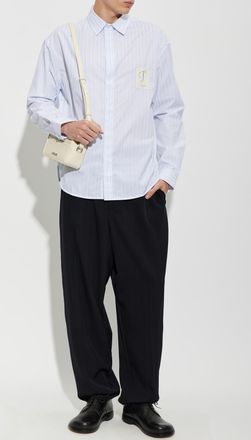 Jacquemus Wool Trousers Gio, Mens, Black