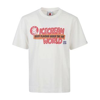 Billionaire Boys Club Tops, Heren, Wit, M, Katoen, Every Flavour T-Shirt