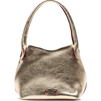 Frances Valentine Teeny Sweet Pea Leather Handbag in Platino at Nordstrom