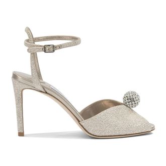 Jimmy Choo London Schoenen, Dames, Geel, 38 1/2 EU, Leer, Sacora 85