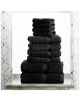Superior Highly Absorbent 10Pc Ultra Plush Egyptian Cotton Towel Set
