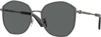 Burberry BE3153D Asian Fit 131687 Womens Sunglasses Silver Size 57