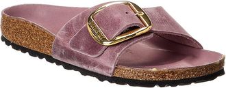 Birkenstock Madrid Narrow Big Buckle Oiled Leather Sandal