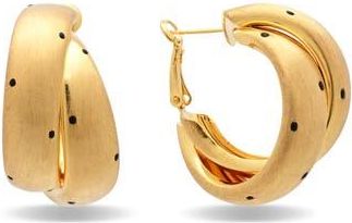 Eye Candy Los Angeles Lousia Hoop Earrings in Gold at Nordstrom Rack