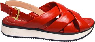 Pollini Mujer, Zapatos, Rojo, Talla: 35 EU