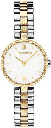 Calvin Klein Reloj Gleam De Acero De Dos Tonos