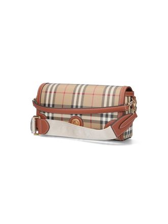 Burberry Womens Bags Beige Polyurethane