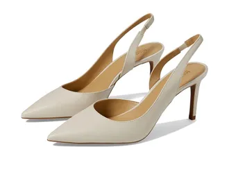 Michael Kors Alina Flex Sling Pump Womens Shoes Light Cream : 8.5 M, Leather
