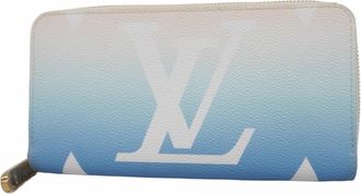 Louis Vuitton Blue Long Wallet (Bi-Fold) (Pre-Owned)