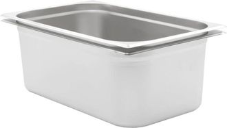 vidaXL Bandejas Gastronorm 2 Unidades Gn 1/1 200 Mm Acero Inoxidable Vidaxl