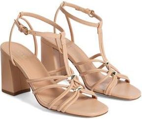 L.k. Bennett Noelle T-Strap Sandal in Trench at Nordstrom Rack, Size 11Us / 41Eu