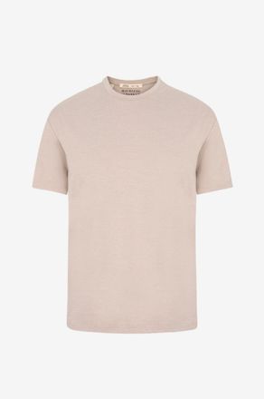 Maurizio Baldassari T-Shirt mit Rundhalsausschnitt aus Baumwolljersey