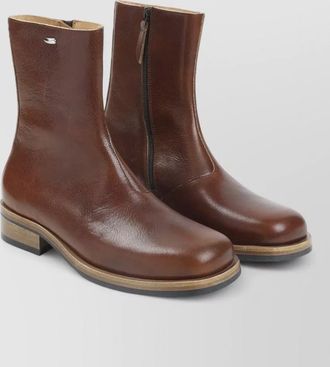 Our Legacy leather ankle boots