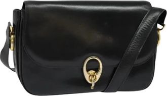 Celine Pre-owned Vintage Schoudertas - Dames - Vintage Schoudertas - Zwart - ONE Size - Leer - Vintage
