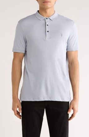 AllSaints Vidal Polo in Willow Blue at Nordstrom Rack, Size Xx-Large