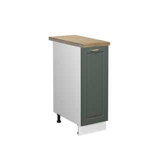 Vicco Armario De Farmacia Fame-line, Verde Dorado Casa De Campo, 30 Cm, Et Roble Vicco