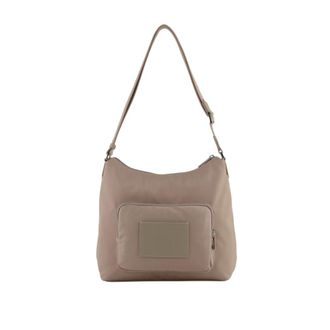 Pourchet Tassen, Dames, Beige, ONE Size, Katoen, Escale Schoudertas