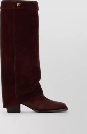 Fendi suede boots