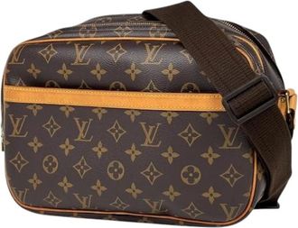 Louis Vuitton Pre-owned Cross Body Bags, female, Brown, Size: ONE SIZE Pre-owned Vintage Monogram Shoulder Bag