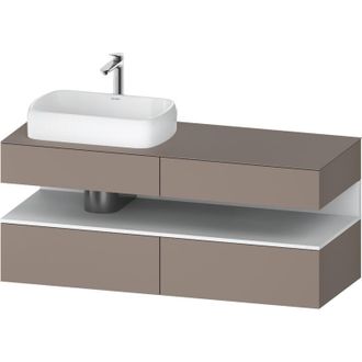 Duravit Qatego Consola Mueble Bajo Lavabo, 2 Extensiones, 2 - Duravit