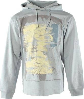 Stone Island Sweater - Heren - Hoodies - Blauw - M - Katoen - Hoodies & sweatvesten