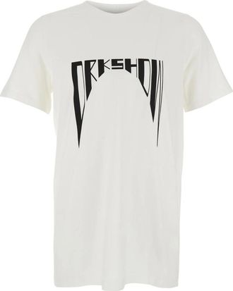 Rick Owens Heren, Tops, Wit, Maat: M Katoen