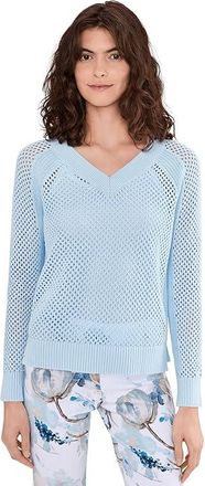 Elliott Lauren Open Mind Womens Clothing Ice : SM, Cotton