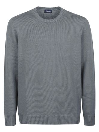 Drumohr Round Neck Merino Wool Sweater
