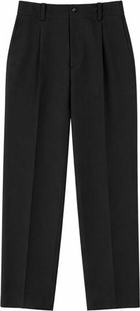 Golden Goose High Waist Front Pleats Virgin Wool Trousers Pants