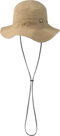 Buff Explore emmerhoed met logo (Beige)