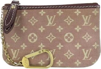 Louis Vuitton Pre-owned Mini Bags, female, Brown, Size: ONE SIZE Pre-owned Canvas Wallet