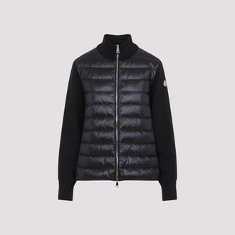 Moncler Black Tricot Cardigan