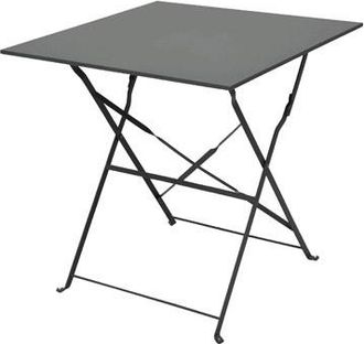 Sunjoy Direct Mesa Balcon Plegable Acero 60x60cm. Cordelia Gris