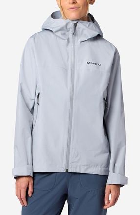 Marmot Minimalist Pertex Waterproof Hooded Jacket in Sleet Storm at Nordstrom, Size Medium