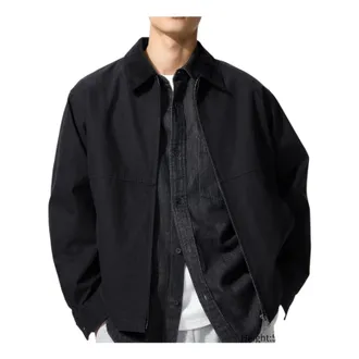 Uniqlo Zip-Up Short Blouson Black 478230-09
